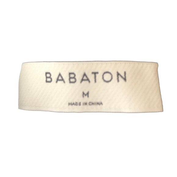 ARITZIA Babaton Black Ribbed Midi Summer Tank Dress Size M - Picture 6 of 7